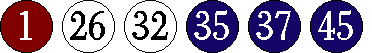 [01 26 32 35 37 45]