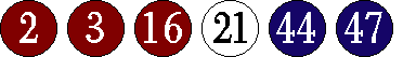 [02 03 16 21 44 47]