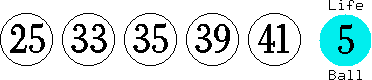 25 33 35 39 41 (05)