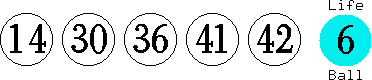 14 30 36 41 42 (06)