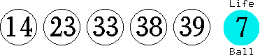 14 23 33 38 39 (07)