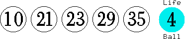 10 21 23 29 35 (04)