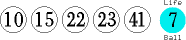 10 15 22 23 41 (07)