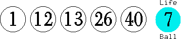 01 12 13 26 40 (07)