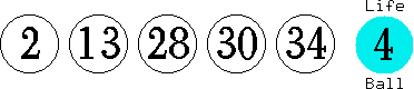 02 13 28 30 34 (04)