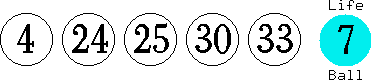 04 24 25 30 33 (07)