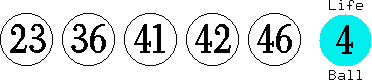 23 36 41 42 46 (04)