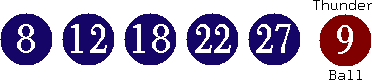 08 12 18 22 27 (09)