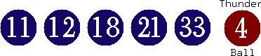 11 12 18 21 33 (04)