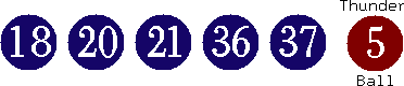 18 20 21 36 37 (05)