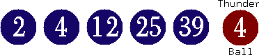 02 04 12 25 39 (04)