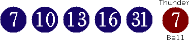 07 10 13 16 31 (07)