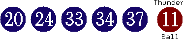 20 24 33 34 37 (11)