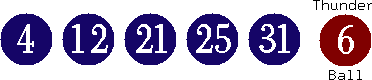 04 12 21 25 31 (06)