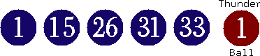 01 15 26 31 33 (01)