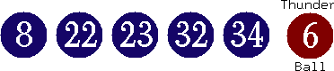 08 22 23 32 34 (06)