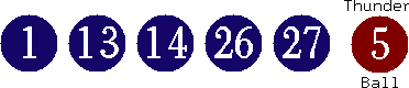 01 13 14 26 27 (05)