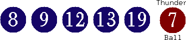 08 09 12 13 19 (07)
