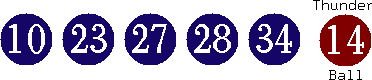 10 23 27 28 34 (14)