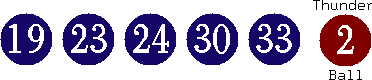 19 23 24 30 33 (02)