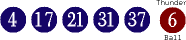 04 17 21 31 37 (06)