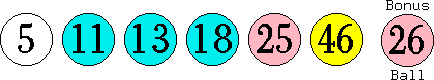 05 11 13 18 25 46 (26)