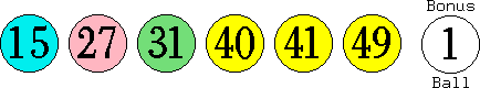 15 27 31 40 41 49 (01)