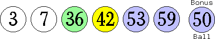 03 07 36 42 53 59 (50)