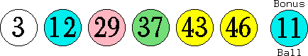 03 12 29 37 43 46 (11)